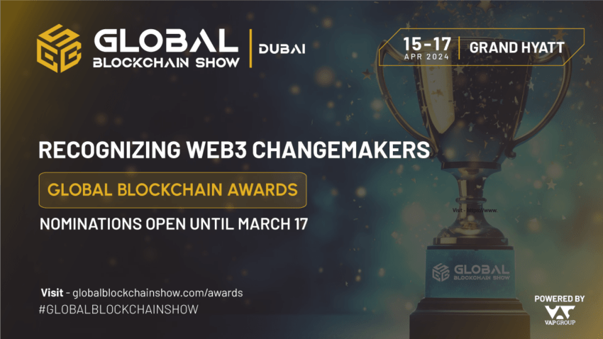 Geleceği Açığa Çıkarma: Küresel Blockchain Ödülleri İçin Adaylık Başvuruları Başladı, Web3 Mükemmelliğini Tanıyor!